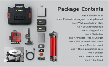 (신품) WEIDOW 16 라인 4 x 360 4D 레이저 레벨