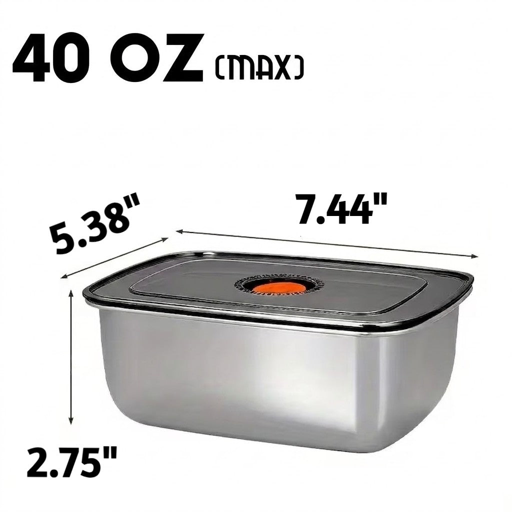 식재료 보관 6개 - 40 oz