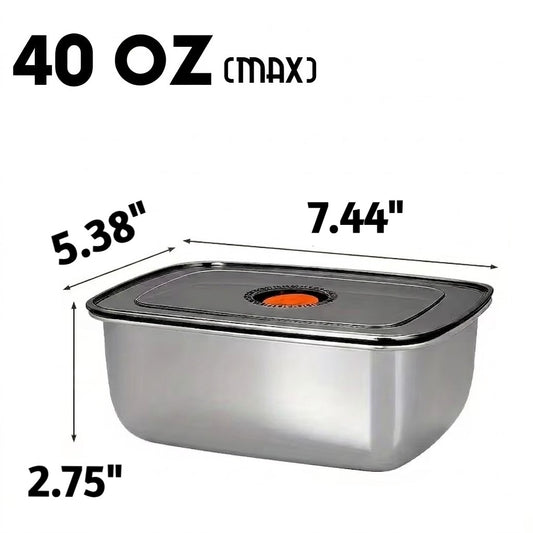 식재료 보관 6개 - 40 oz