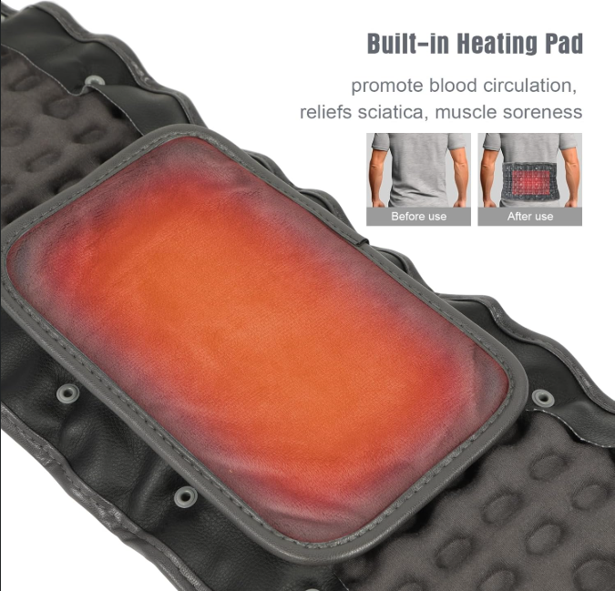 (신품) 공기 주입식 요추지지 + 찜질