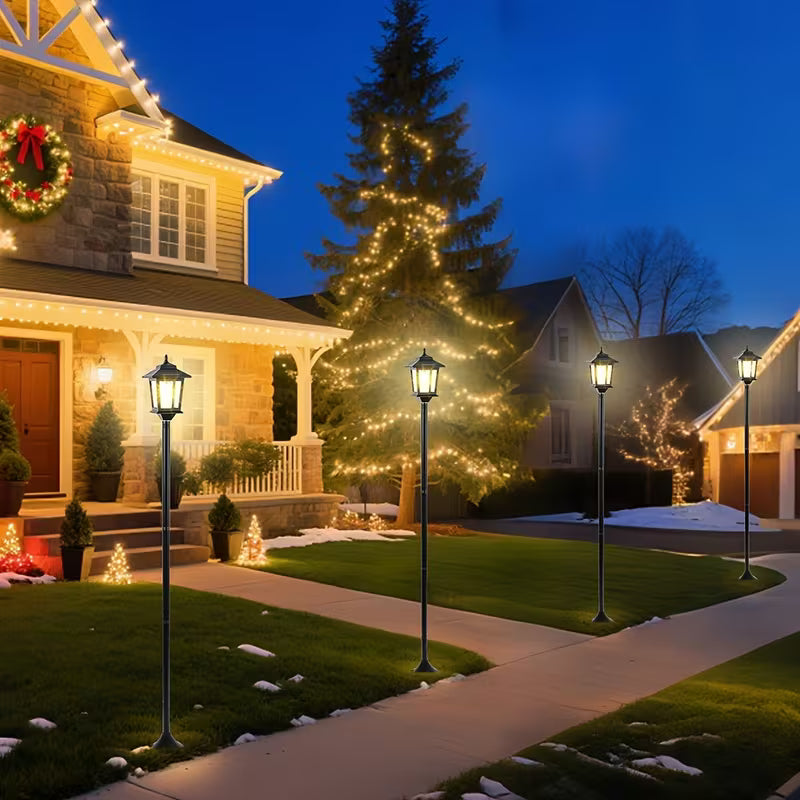 63인치 태양광 자동충전 가로등  ( 인테리어 /데코용 ) - 2개 세트