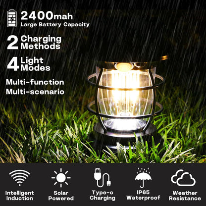 태양광 자동충전 / USB 랜턴