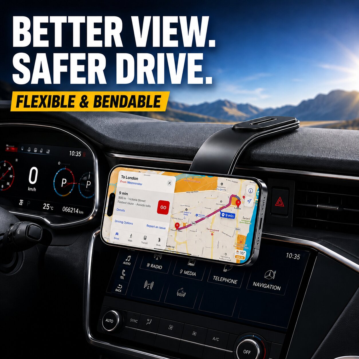 Flexi Car Phone Mount