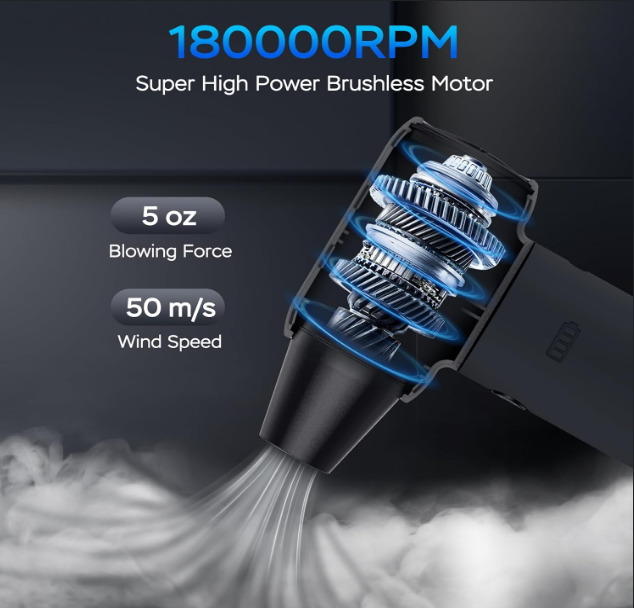 (신품) 무선 미니 청소 블로워