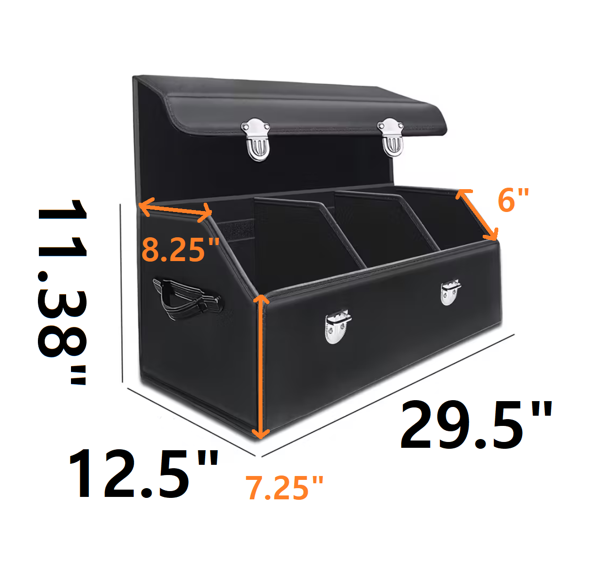 (판매완료) 차 트렁크 정리박스 - 라지