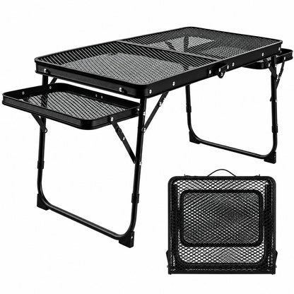 Low-Profile Metal Mesh Table