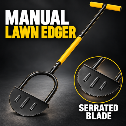 Manual Lawn Edger (for Garden Beds & Sidewalks)