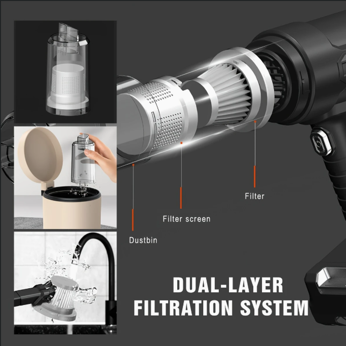 (신품) 책상/차량용 무선 청소기