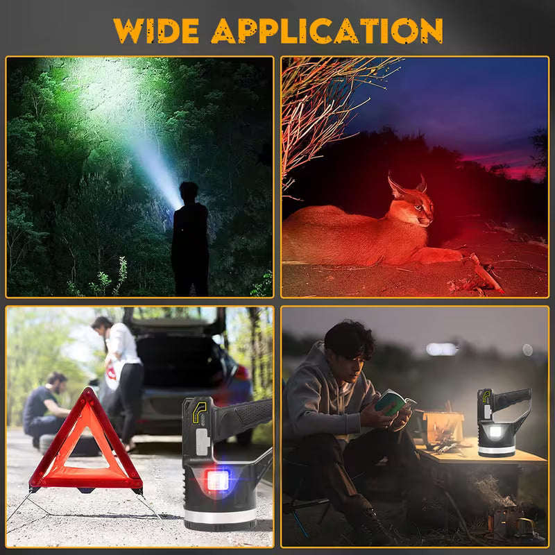 삼각대 손전등 (+차량 비상등) Spotlight