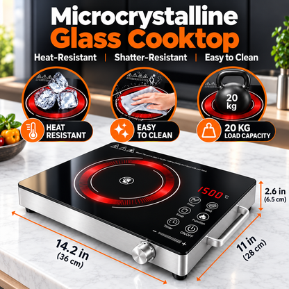 Infrared Ceramic Cooktop 1500W