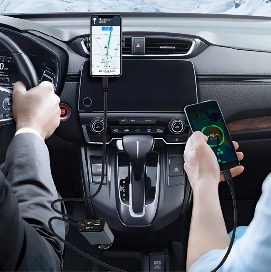 (신품) 차량용 급속 충전기 총 93W (노북 충전가능)