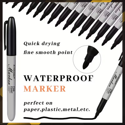 (신품) Permanent 마커 Fine Point 20개