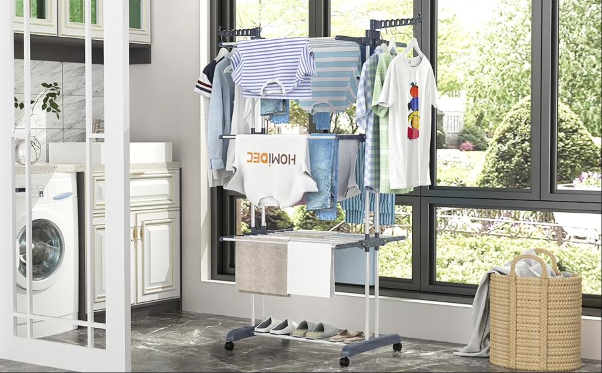 (신품) 4단 빨래 건조대