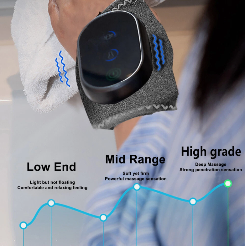 (신품) 무선 손목 찜질패드 + 약한 진동 마사지