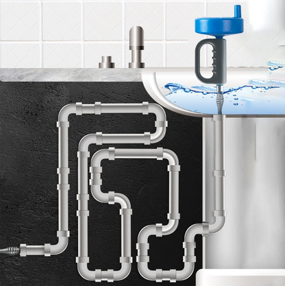 배수구 이물질 제거