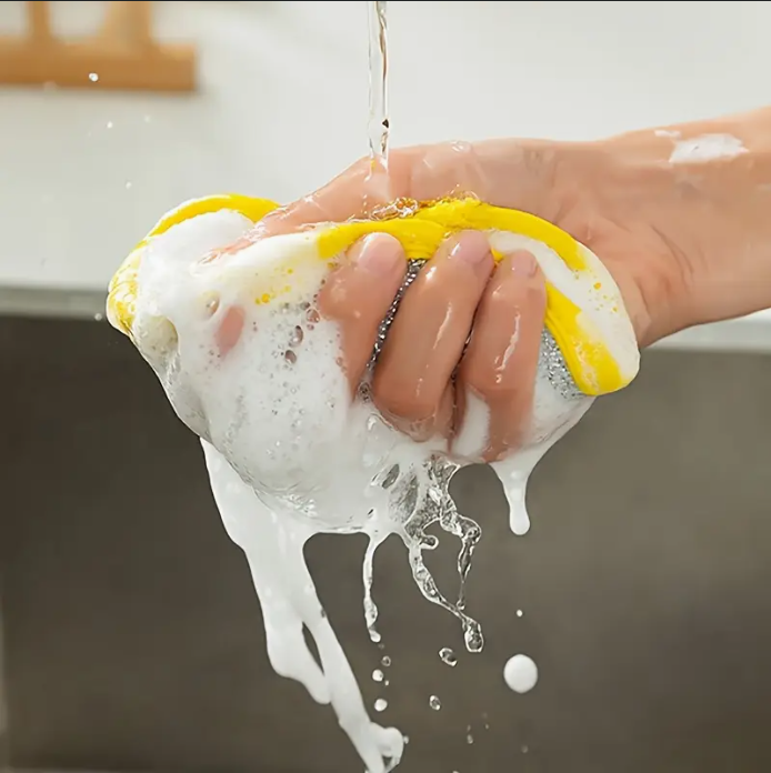 (신품) 양면 접시 스폰지 20개