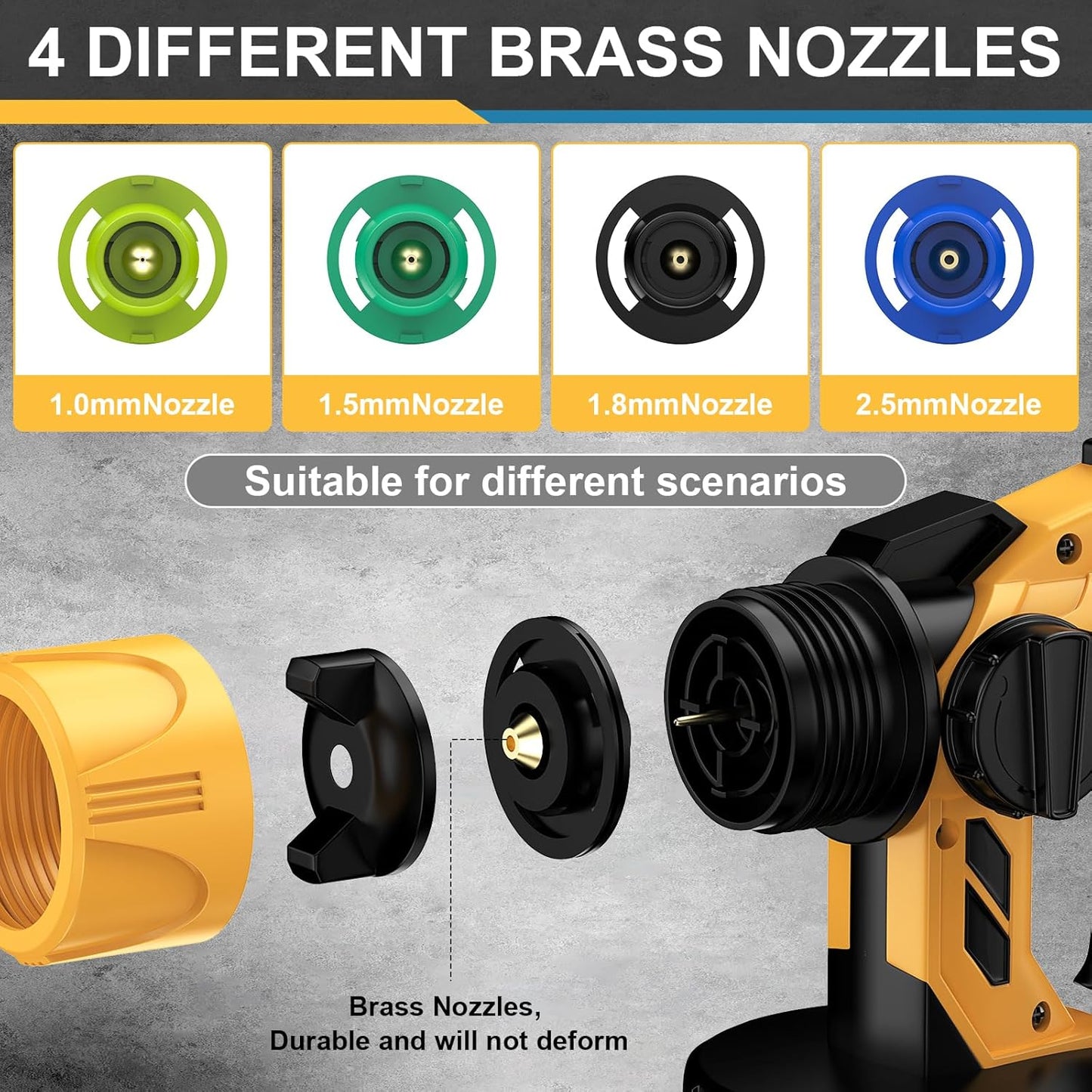 무선 페인트 스프레이