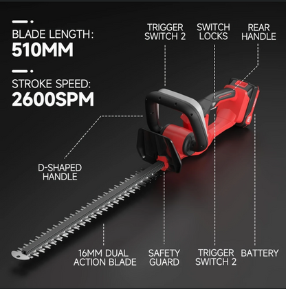 PULlTUO 20v 무선 가지치기 ( Hedge Trimmer )