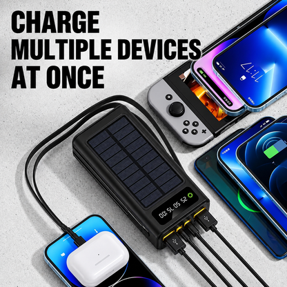 💥 실측 20000 mAh  - 태양광 파워뱅크