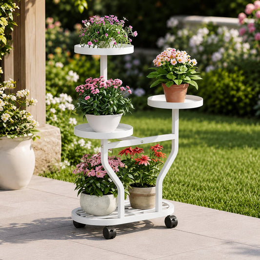 Metal Plant Stand (See Video)