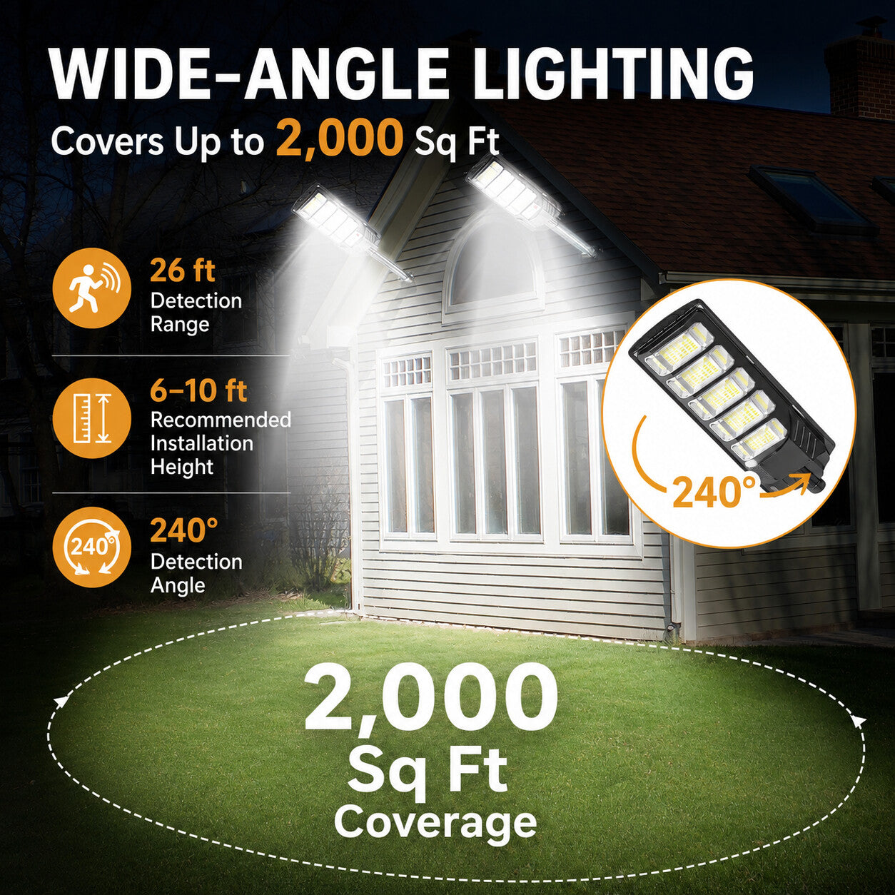 태양광 센서등 Floodlight