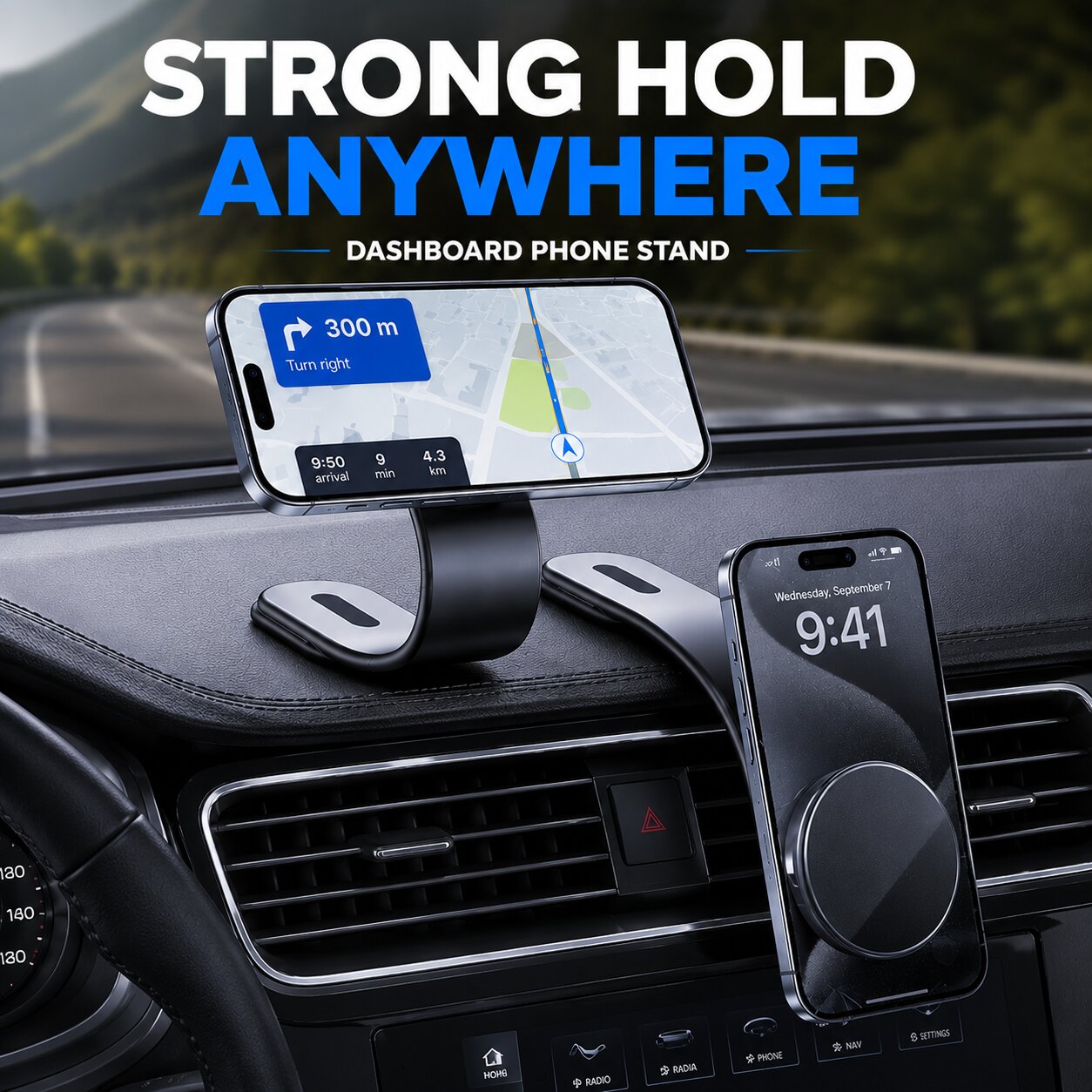 Flexi Magnetic Car Phone Mount