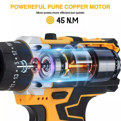 가정용 해머드릴 398in-lbs 21V 2Ah x2