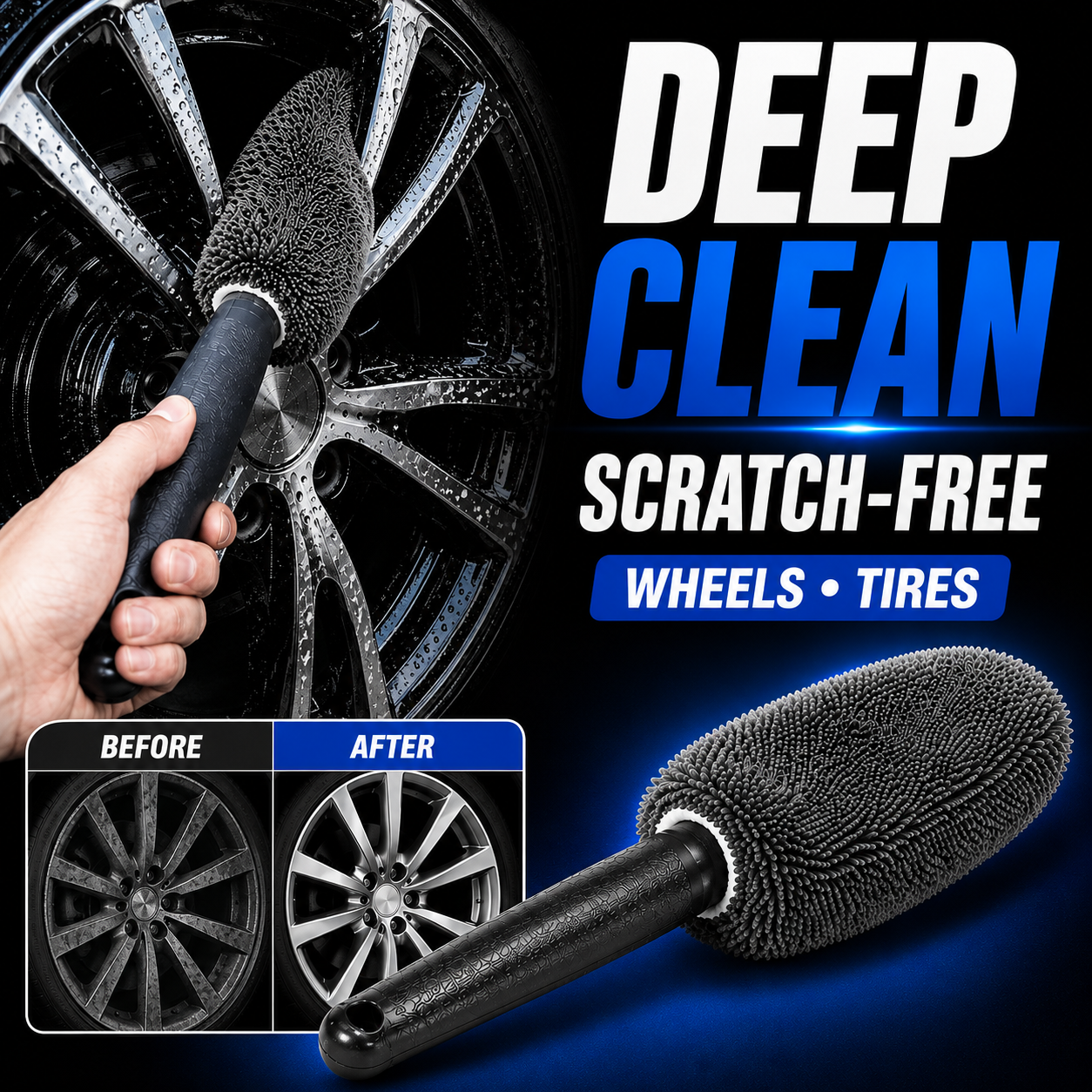 Rim Cleaning Brush