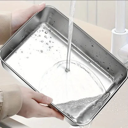 식재료 냉동보관 달라붙음 방지 - SUS 316 용기 6개 Set