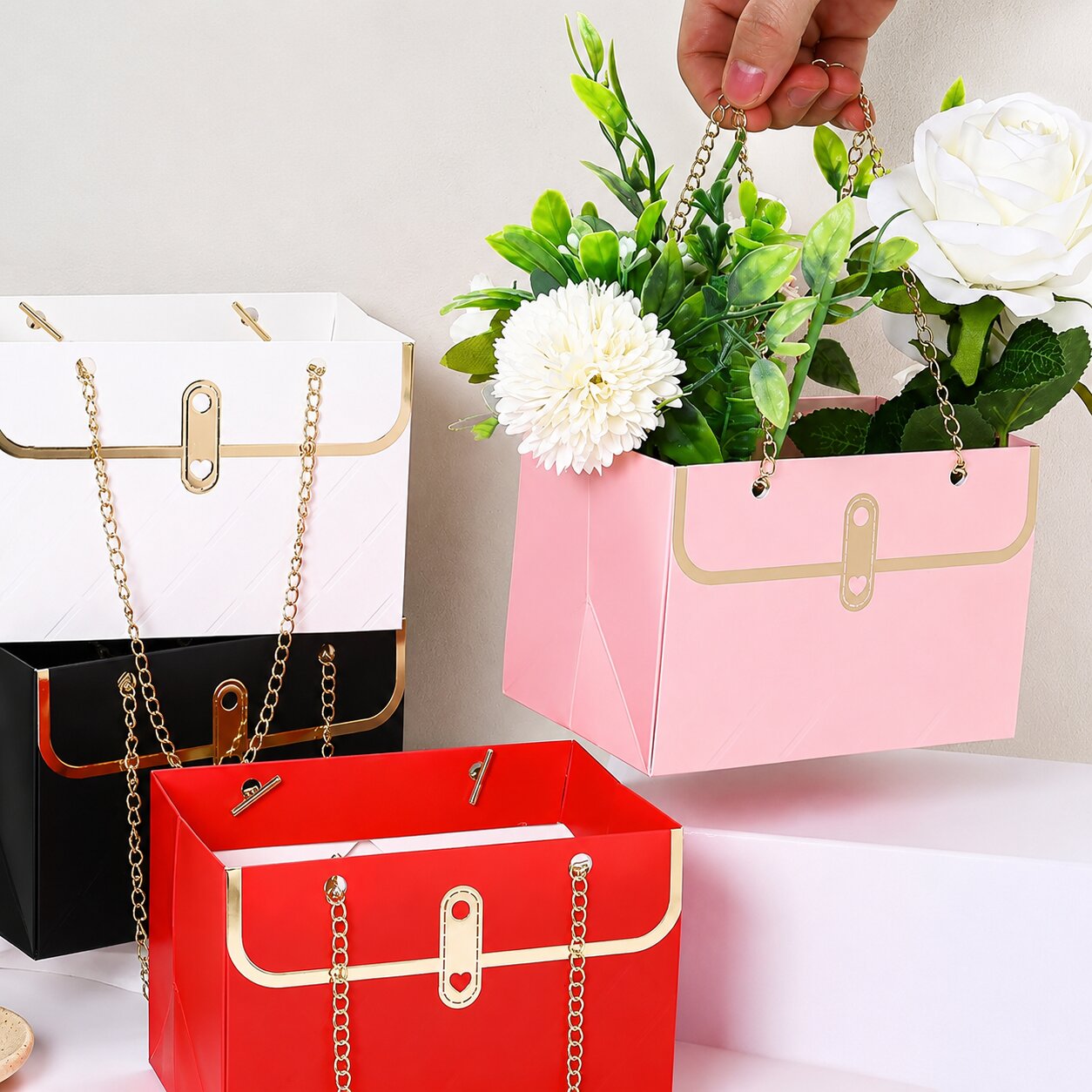 Mini Paper Gift Bags - 12 Pack