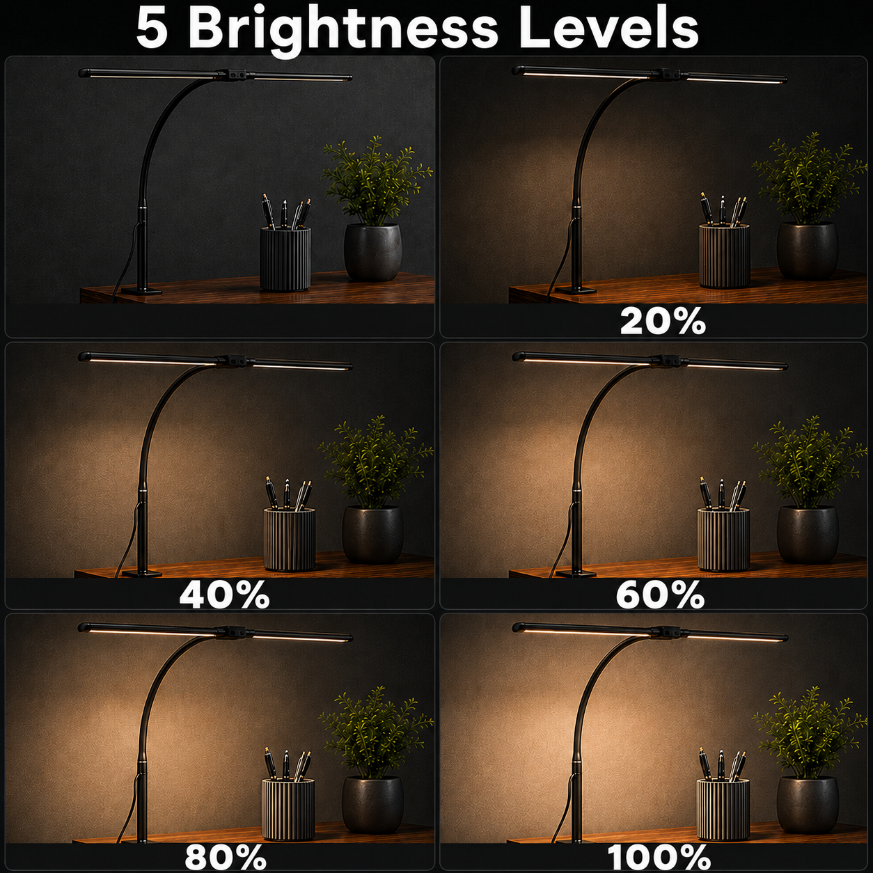 Metal Desk Lamp