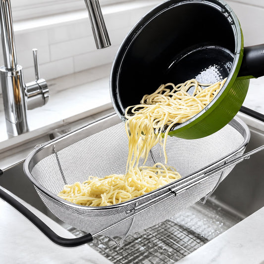 Over the Sink Expandable Colander - Large
