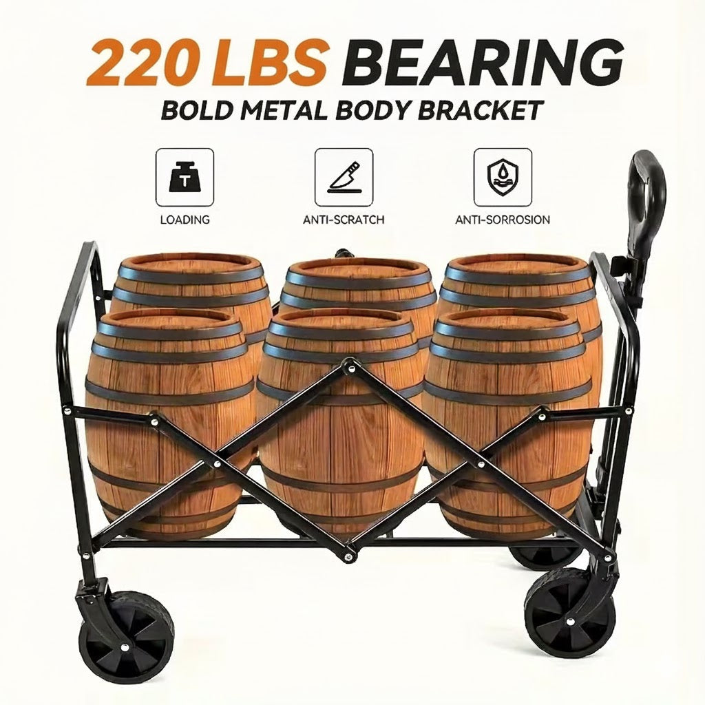 장보고 집 도착후 차에서 물건 내릴때 쓰는 카트 - 미디움