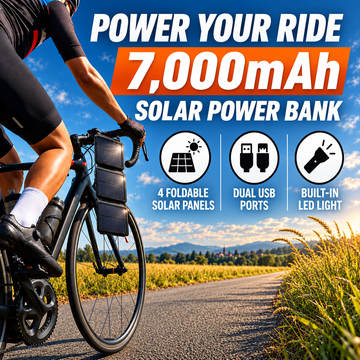 태양광 파워뱅크 - 7000 mAh