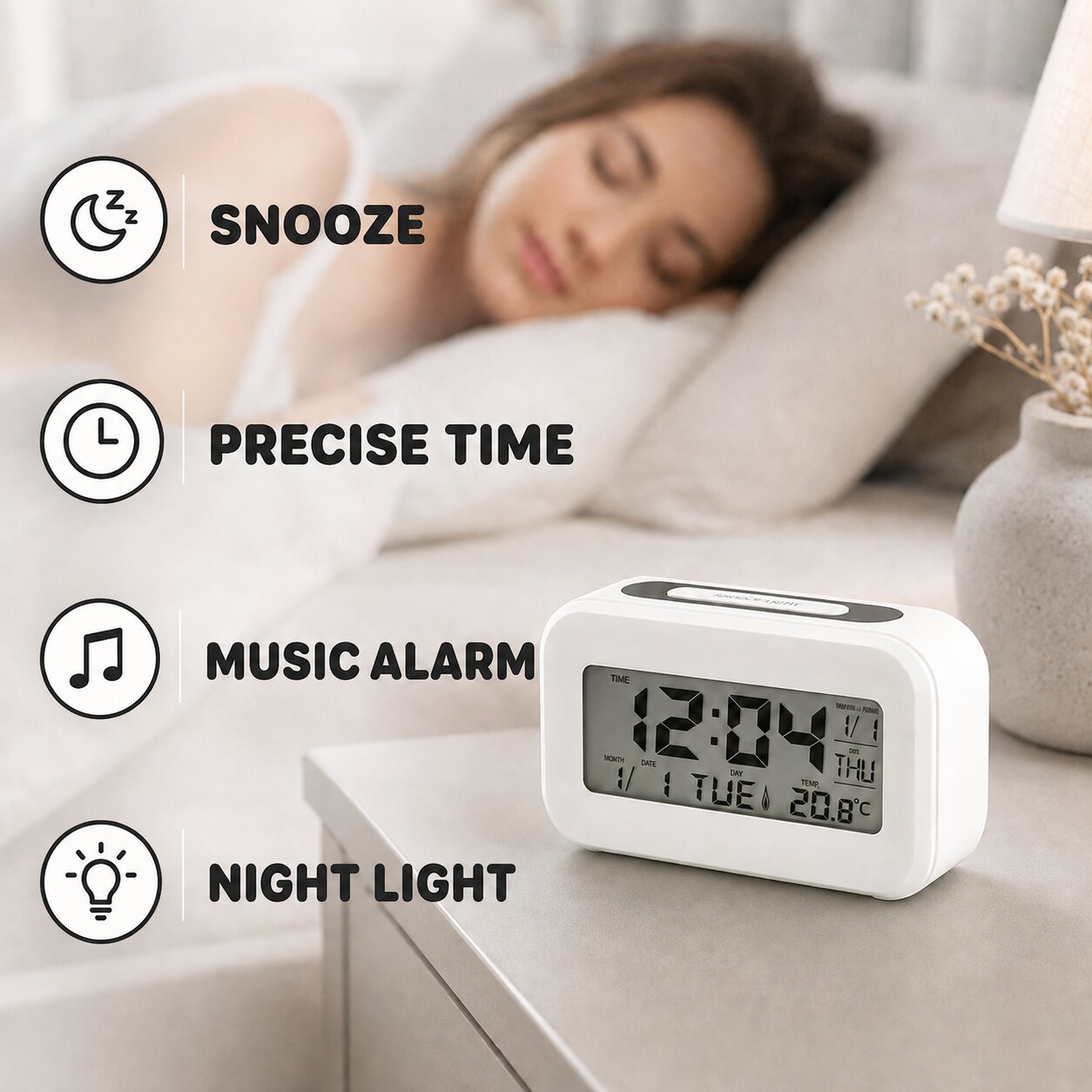 Mini Desk Clock (See Description)