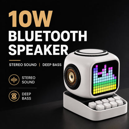 Clock + Speaker + Wireless Charger