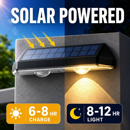 Solar Fence / Garden Lights - 2 Pack