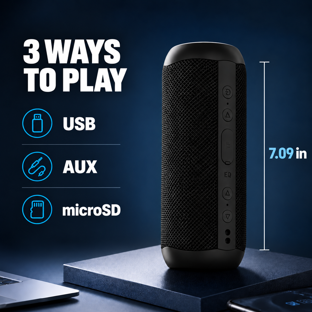 Bluetooth Speaker - USB Rechargeable