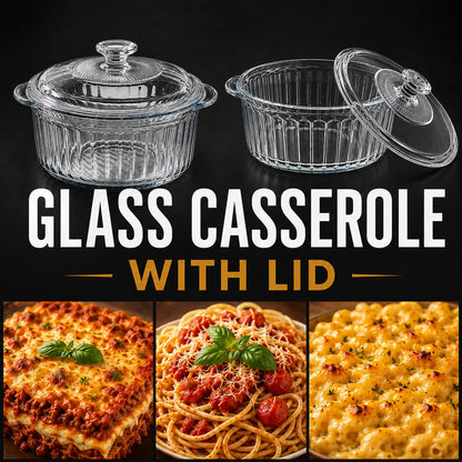 Glass Casserole Dish - 2.5QT