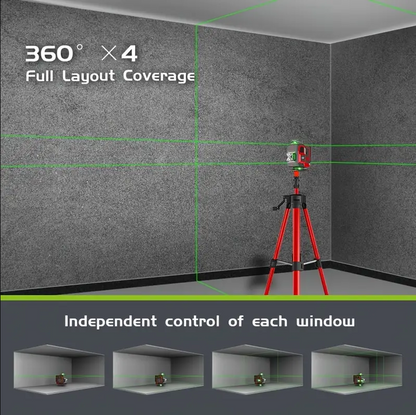 (신품) WEIDOW 16 라인 4 x 360 4D 레이저 레벨