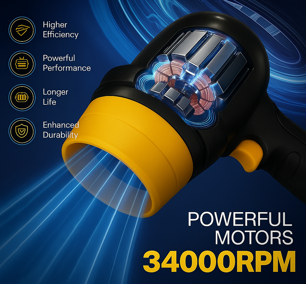 (신품) High-powered 무선 청소 블로워