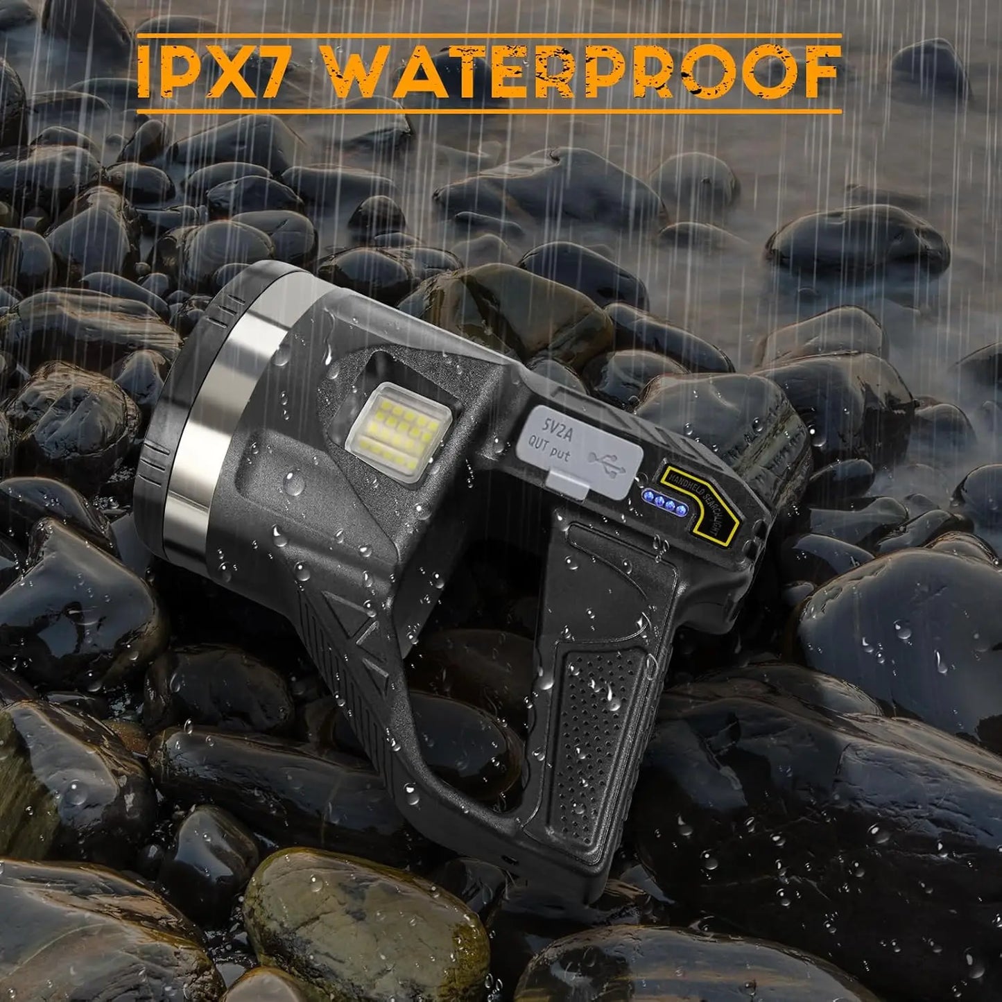 삼각대 손전등 (+차량 비상등) Spotlight