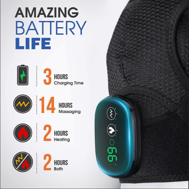 (신품) 어깨 찜질 + 진동 마사지