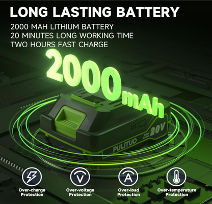 (신품) 6인치 미니 전기톱 880w 19.7 FT/S 20V 2Ah