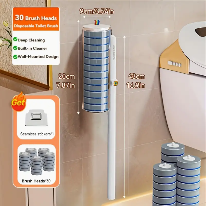 일회용 변기청소 - 헤드 30개