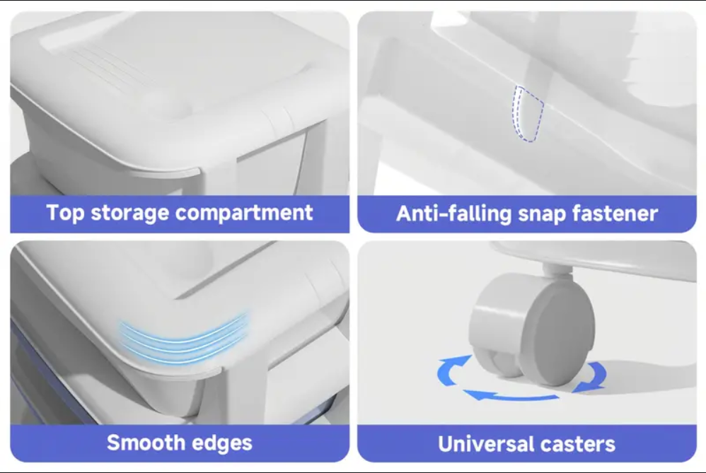 (신품) 5단 플라스틱 서랍