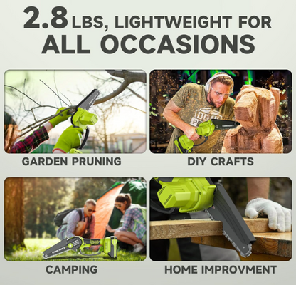 (신품) 6인치 미니 전기톱 880w 19.7 FT/S 20V 2Ah