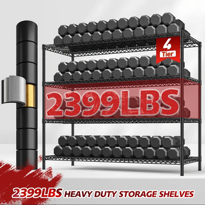 (판매완료) 4단 와이어 렉 60 x 24x 75.6"