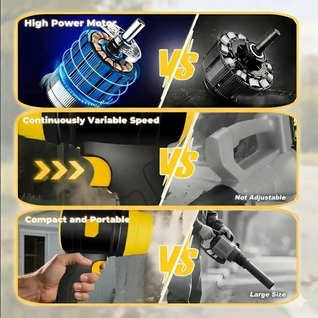 (신품) High-powered 무선 청소 블로워