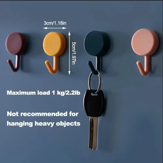 Self-Adhesive Hooks 10개 (색상중복)